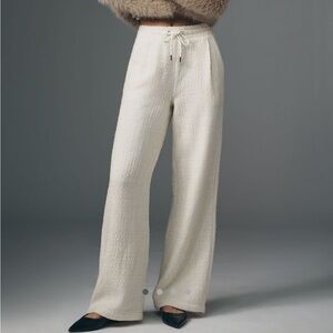 bishop + young Tweed Wide Leg Pants